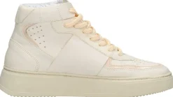 Mjus Veterschoenen Hoog Gebroken wit Online