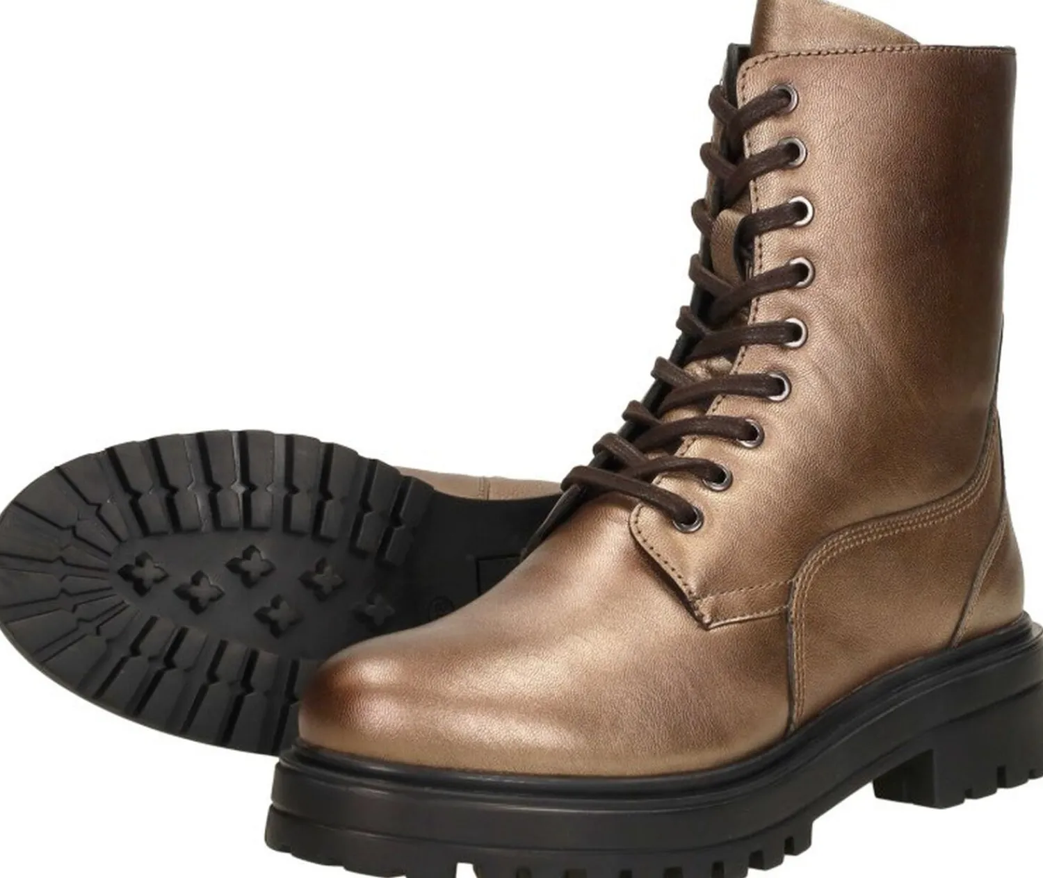 Sub55 Veterschoenen Hoog Brons Discount