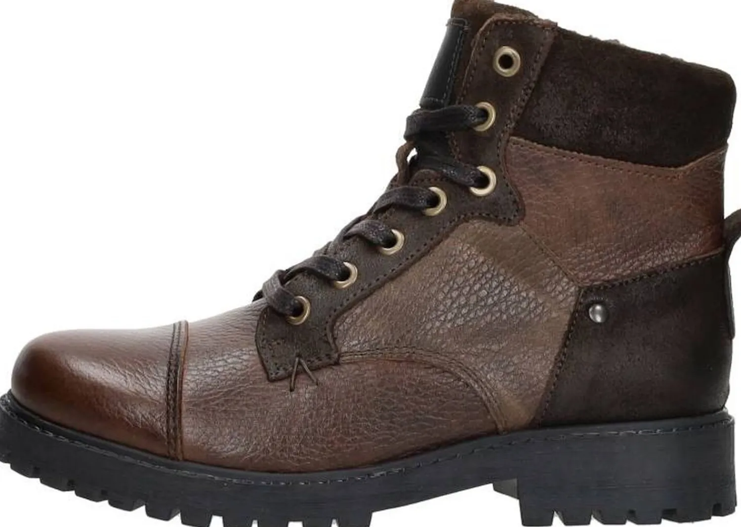 Sub55 Veterschoenen Hoog Donkerbruin Best