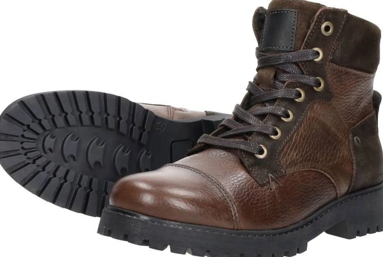 Sub55 Veterschoenen Hoog Donkerbruin Best