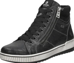 Remonte Veterschoenen Hoog Zwart Sale