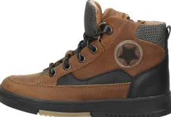 Keq Veterschoenen Hoog Cognac Discount