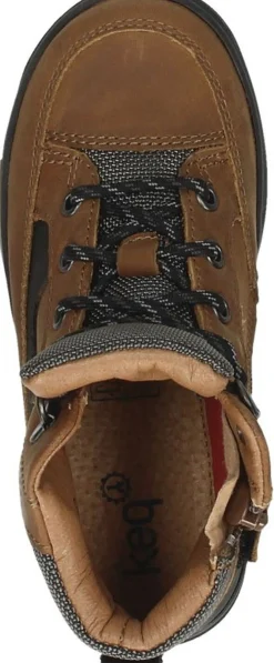 Keq Veterschoenen Hoog Cognac Discount