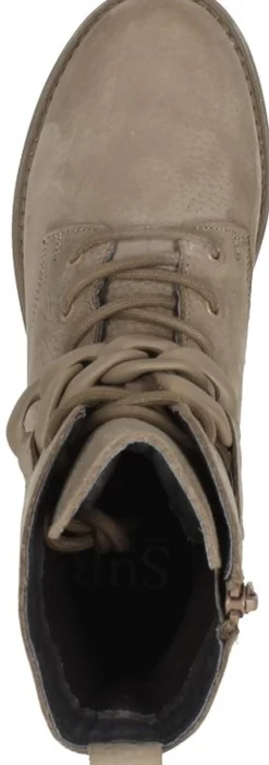 Sub55 Veterschoenen Hoog Taupe Discount