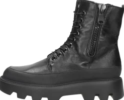 Mjus Veterschoenen Hoog Zwart Sale