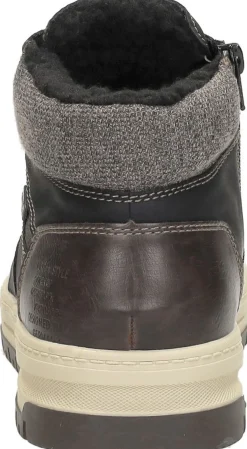 Rieker Veterschoenen Hoog Zwart Fashion