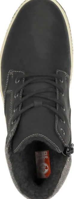 Rieker Veterschoenen Hoog Zwart Fashion