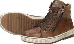 Remonte Veterschoenen Hoog Cognac Sale