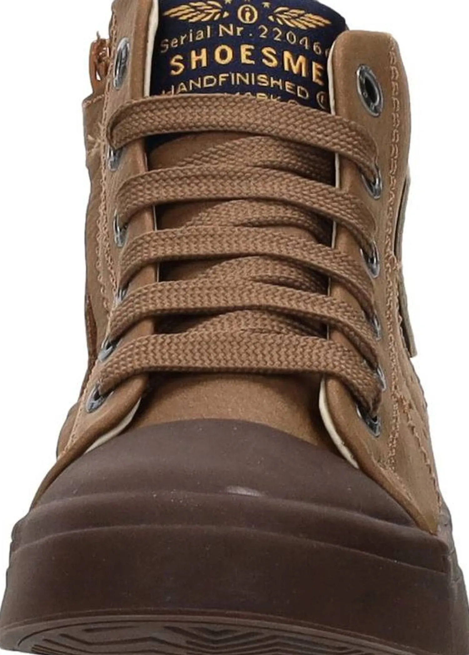 Shoesme Veterschoenen Hoog Cognac Discount