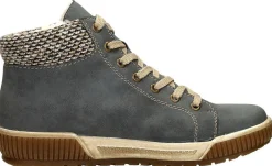 Rieker Veterschoenen Hoog Licht blauw Clearance