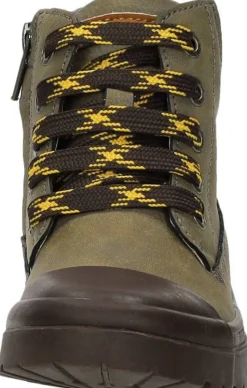 Shoesme Veterschoenen Hoog Groen Outlet