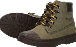 Shoesme Veterschoenen Hoog Groen Outlet