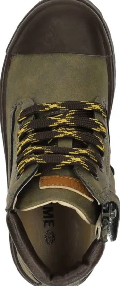 Shoesme Veterschoenen Hoog Groen Outlet