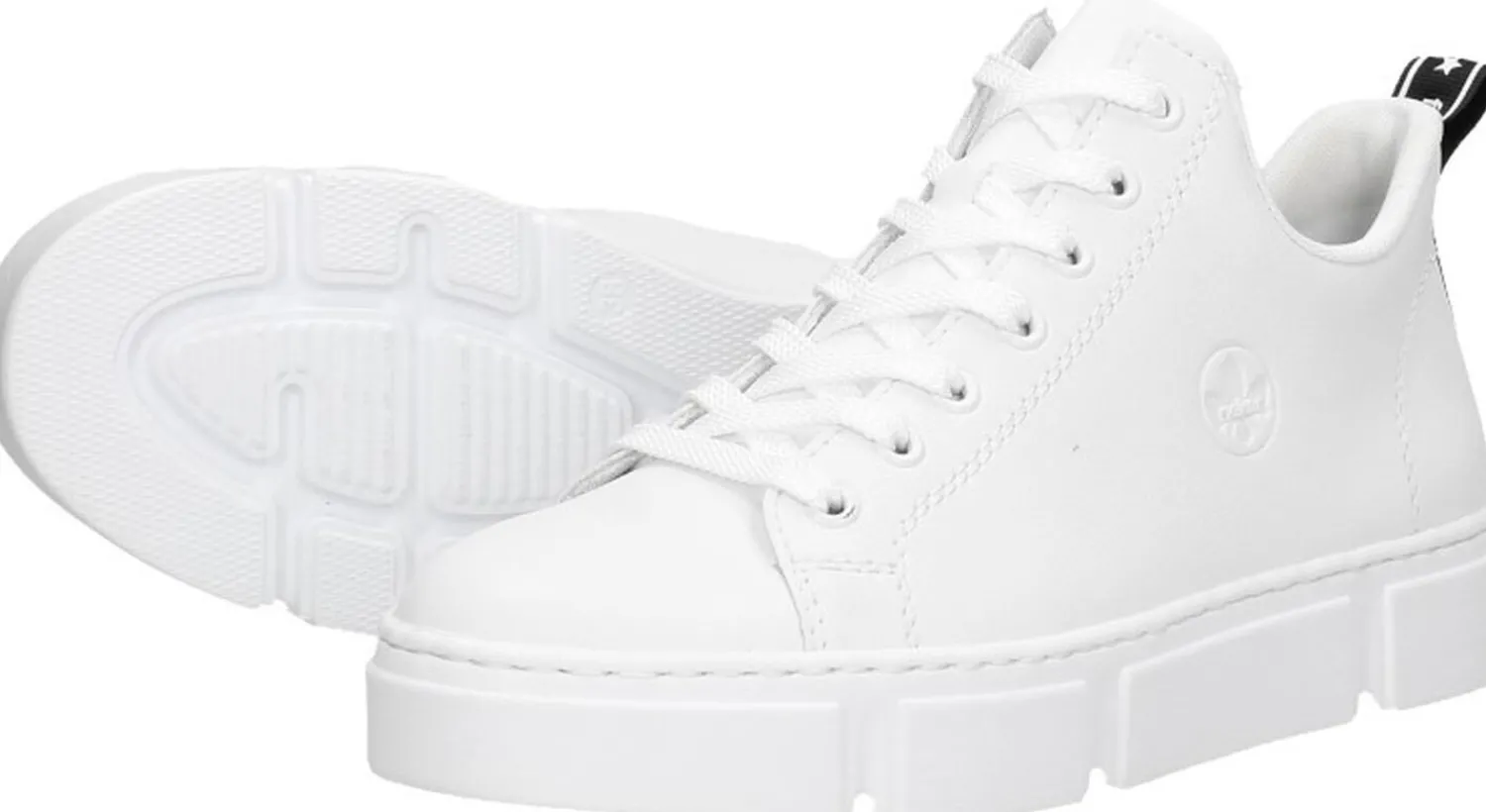 Rieker Veterschoenen Hoog Wit Online