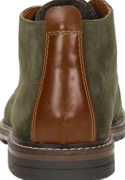 Rieker Veterschoenen Hoog Groen Fashion