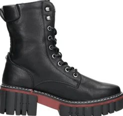 Mustang Veterschoenen Hoog Zwart Best