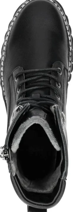Mustang Veterschoenen Hoog Zwart Best
