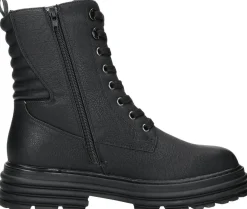 Sub55 Veterschoenen Hoog Zwart Discount