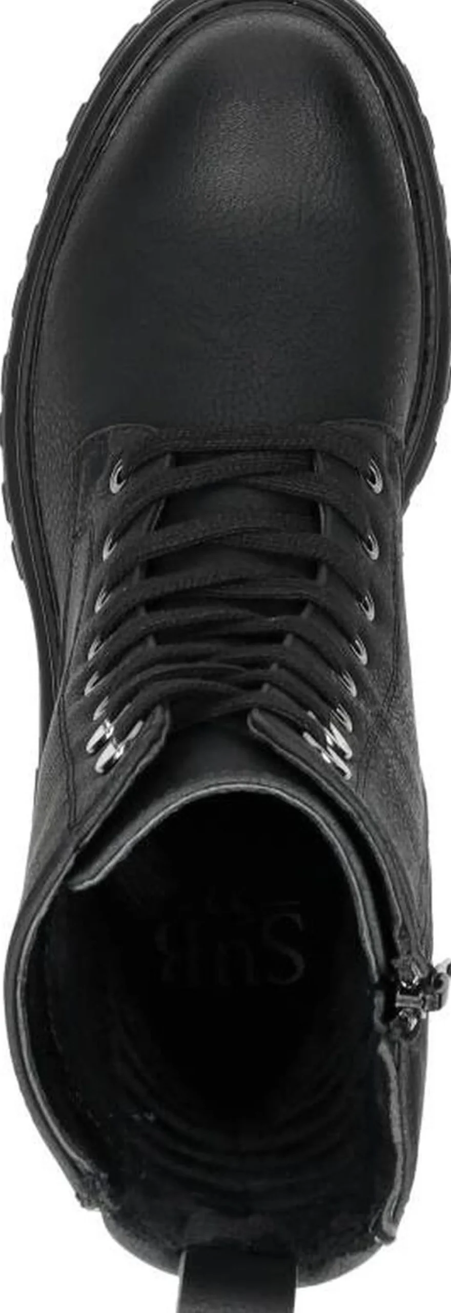 Sub55 Veterschoenen Hoog Zwart Discount