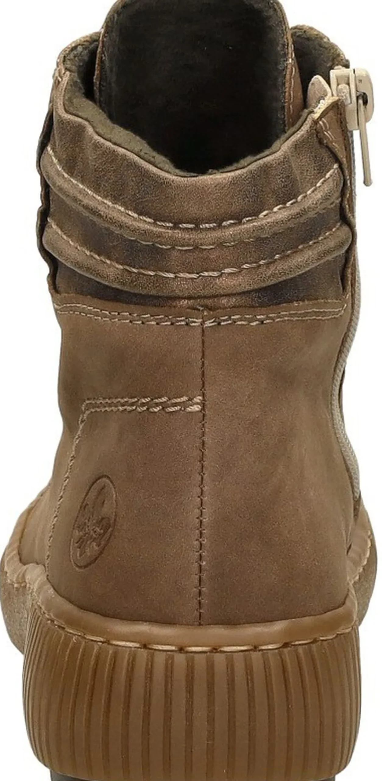 Rieker Veterschoenen Hoog Taupe Online