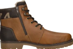 Rieker Veterschoenen Hoog Cognac Sale