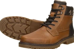 Rieker Veterschoenen Hoog Cognac Sale