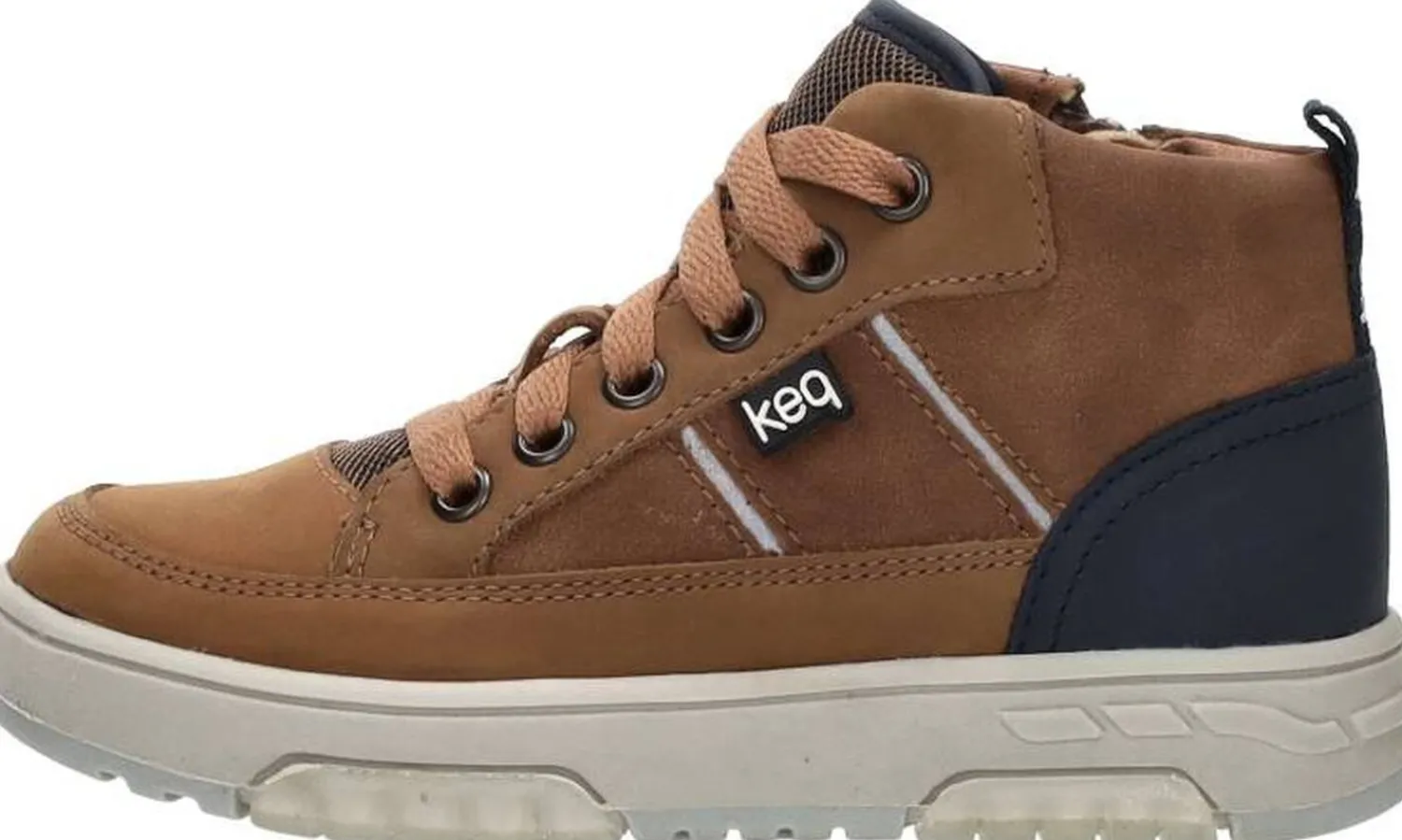 Keq Veterschoenen Hoog Cognac Online