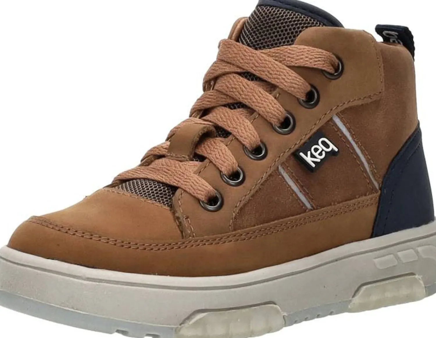 Keq Veterschoenen Hoog Cognac Online