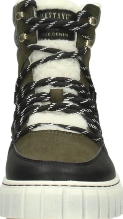 Mustang Veterschoenen Hoog Groen Clearance