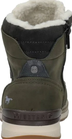 Mustang Veterschoenen Hoog Groen New