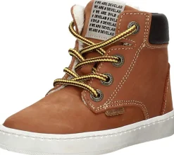 Develab Veterschoenen Hoog Cognac New