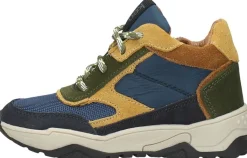 Keq Veterschoenen Hoog Blauw New