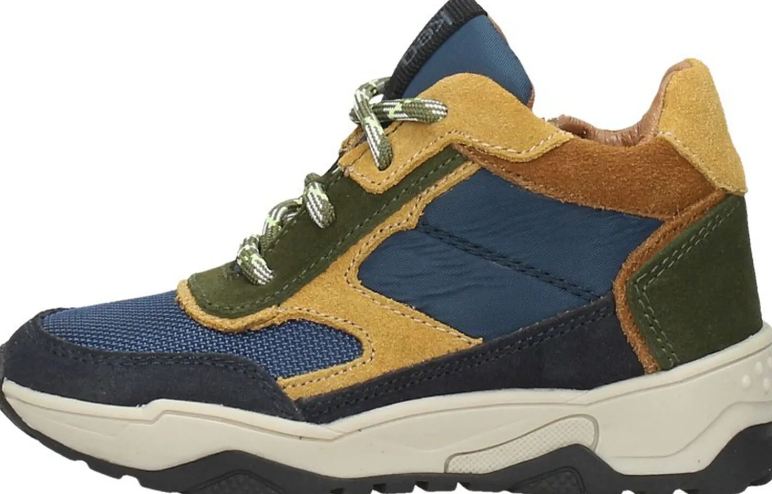 Keq Veterschoenen Hoog Blauw New