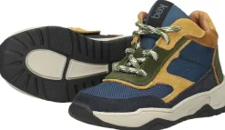 Keq Veterschoenen Hoog Blauw New