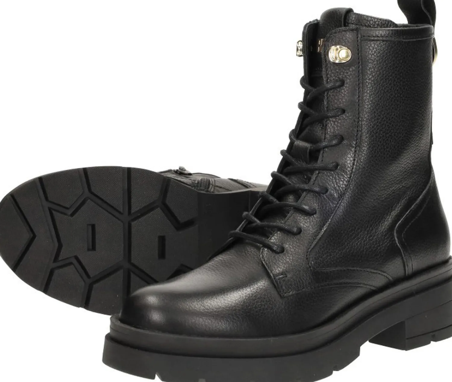 Red Rag Veterschoenen Hoog Zwart Sale