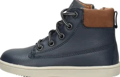 Keq Veterschoenen Hoog Blauw Clearance