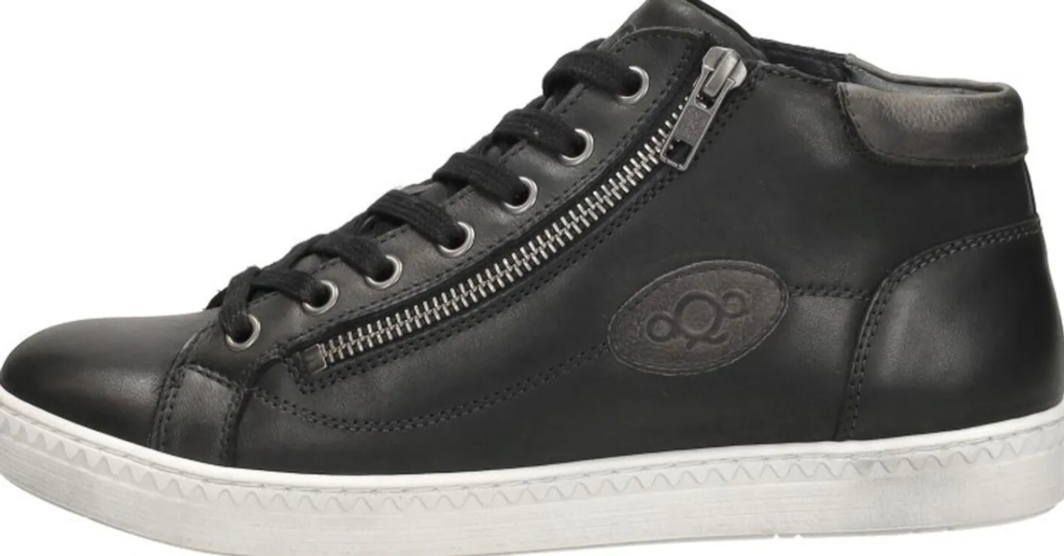 Aqa Veterschoenen Hoog Zwart Fashion