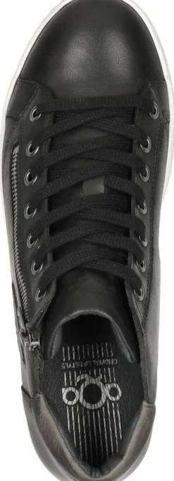 Aqa Veterschoenen Hoog Zwart Fashion
