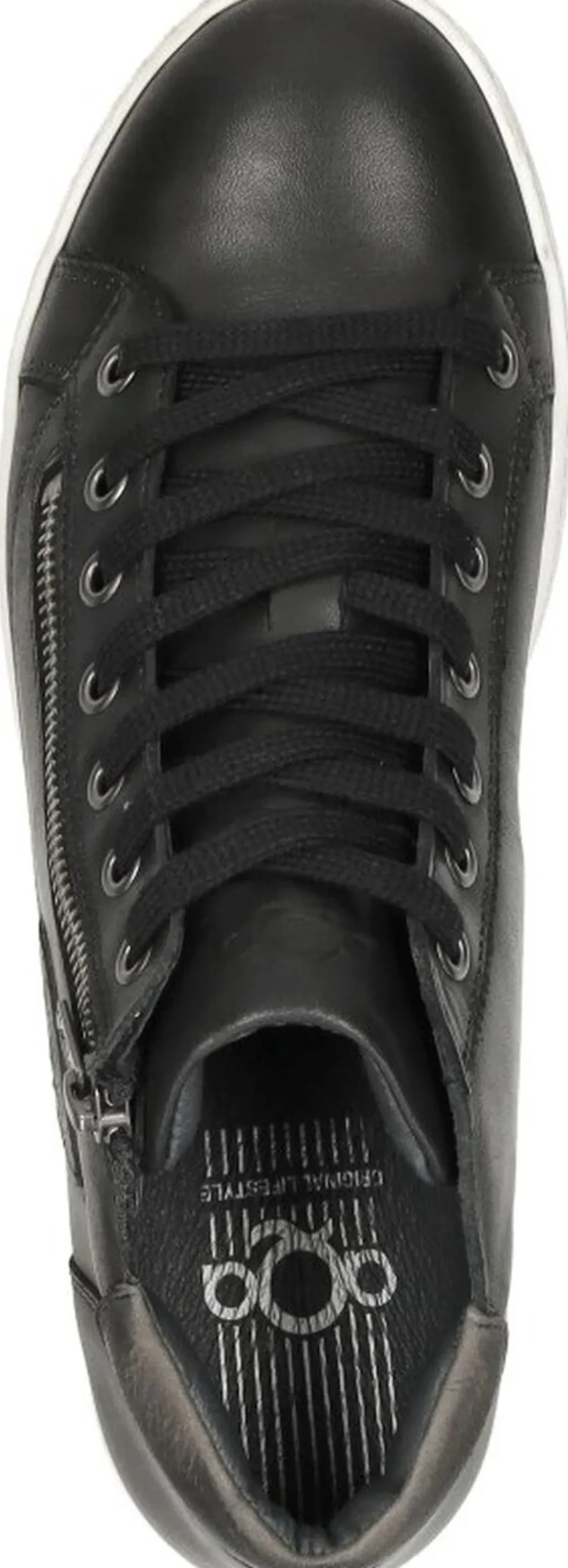 Aqa Veterschoenen Hoog Zwart Fashion