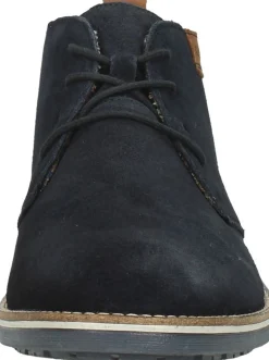 Rieker Veterschoenen Hoog Blauw New