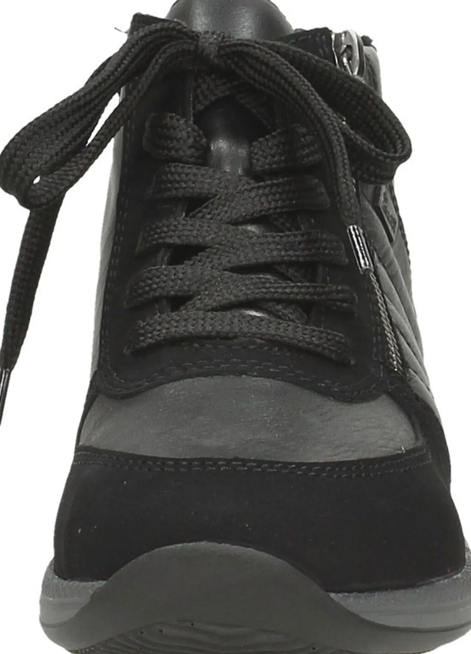 Rieker Veterschoenen Hoog Zwart Fashion