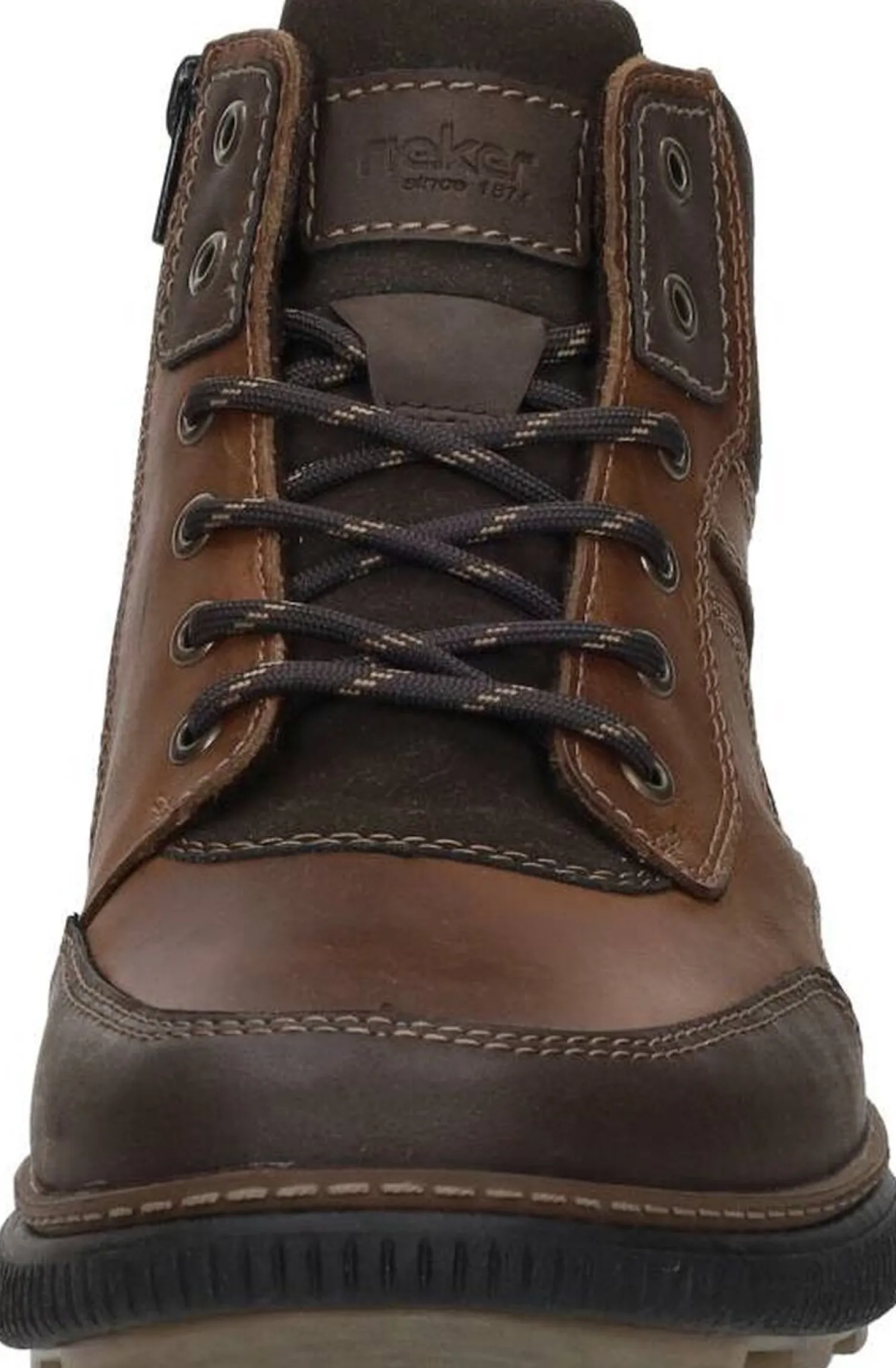 Rieker Veterschoenen Hoog Cognac Outlet