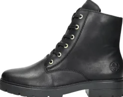 Rieker Veterschoenen Hoog Zwart Fashion