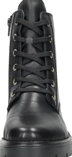 Rieker Veterschoenen Hoog Zwart Fashion