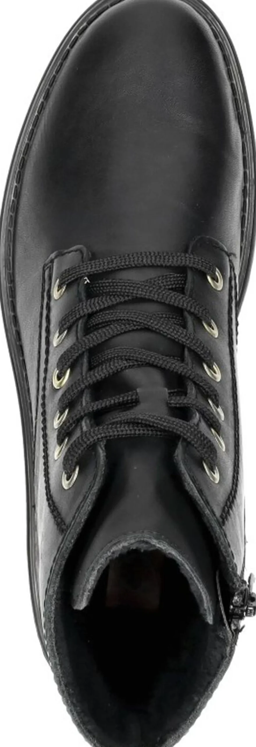 Rieker Veterschoenen Hoog Zwart Fashion