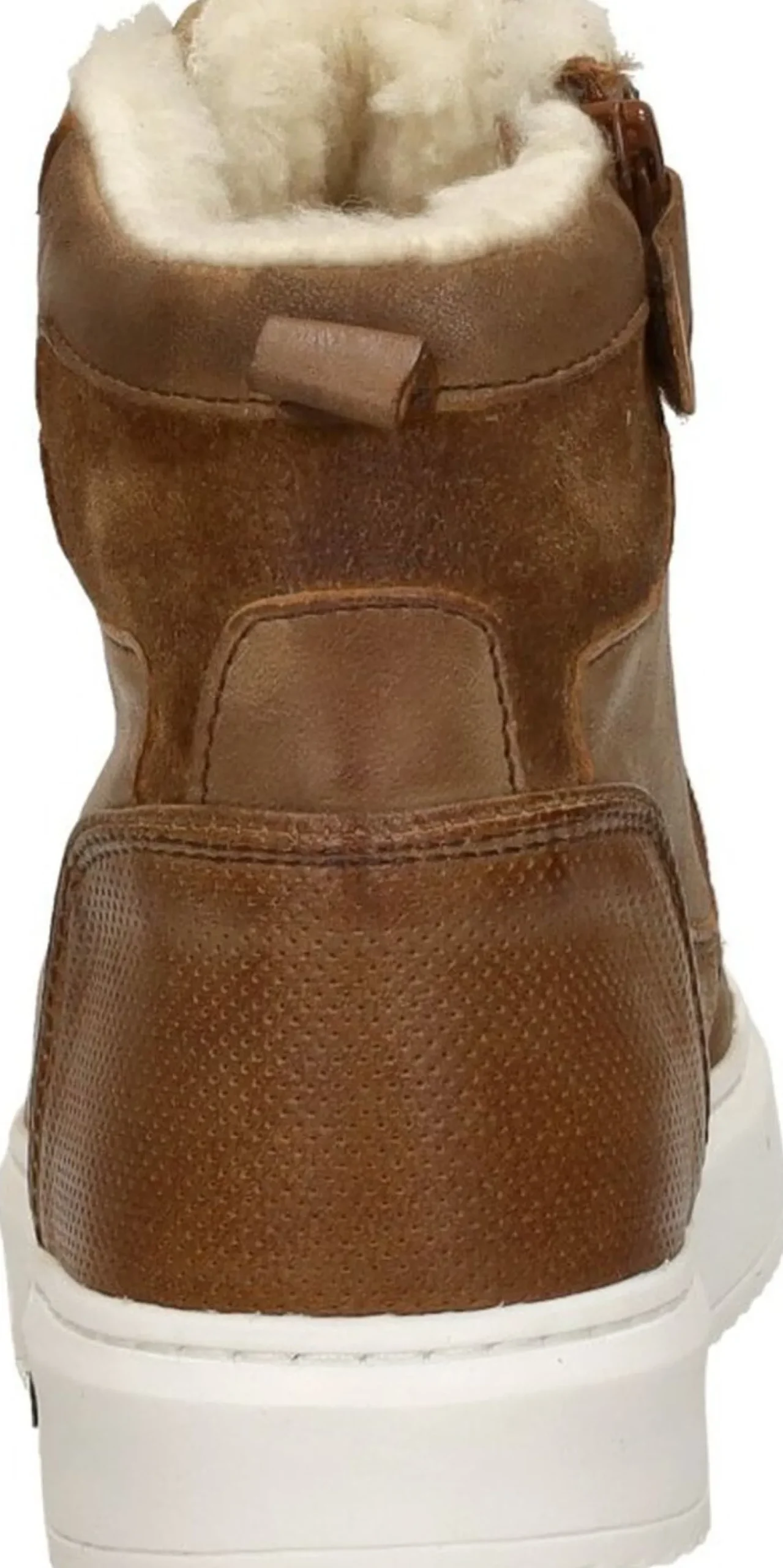 Sub55 Veterschoenen Hoog Cognac Clearance