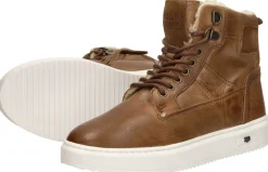 Sub55 Veterschoenen Hoog Cognac Clearance