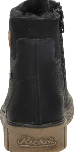 Rieker Veterschoenen Hoog Zwart Online