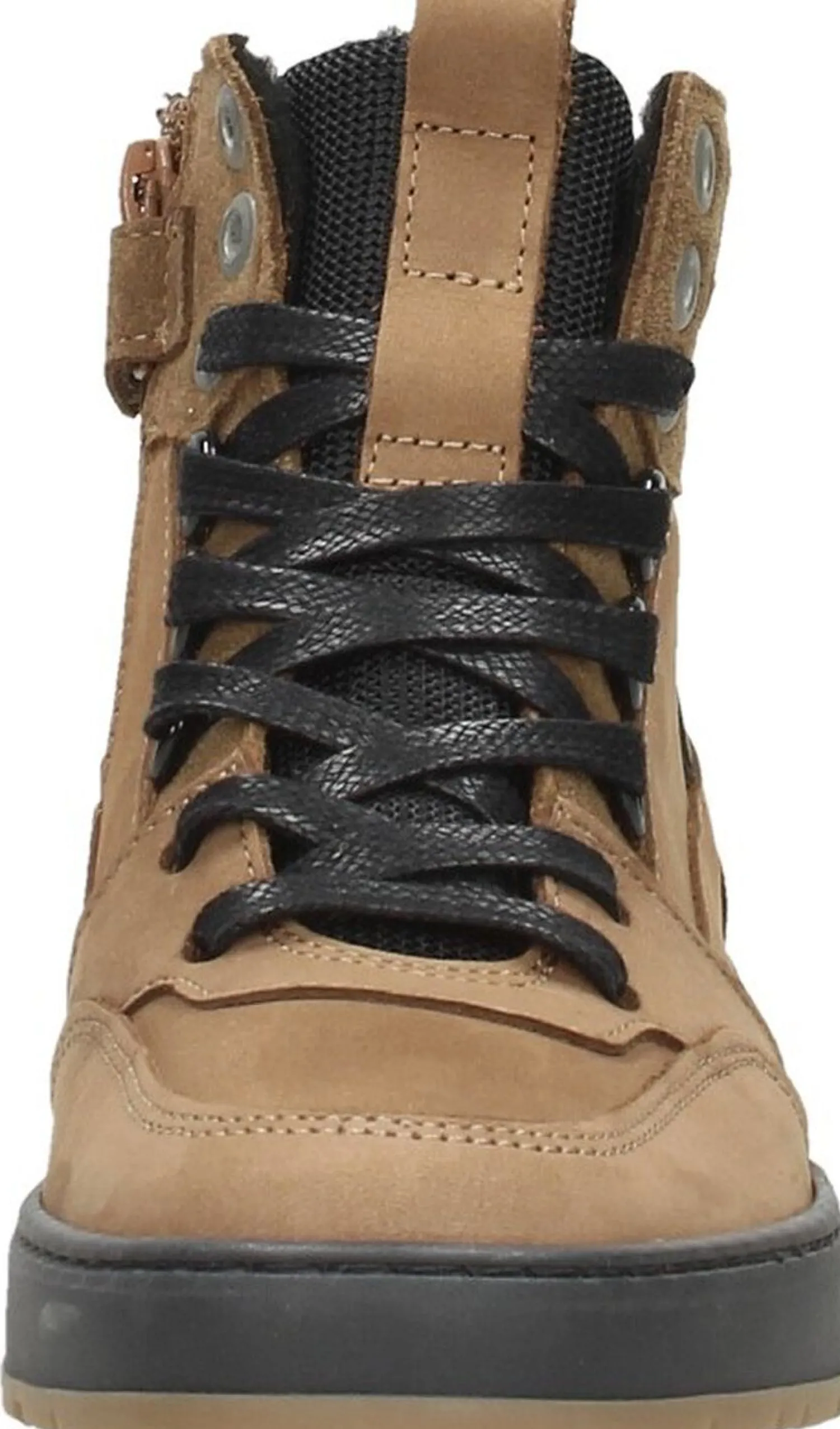 Sub55 Veterschoenen Hoog Cognac Hot