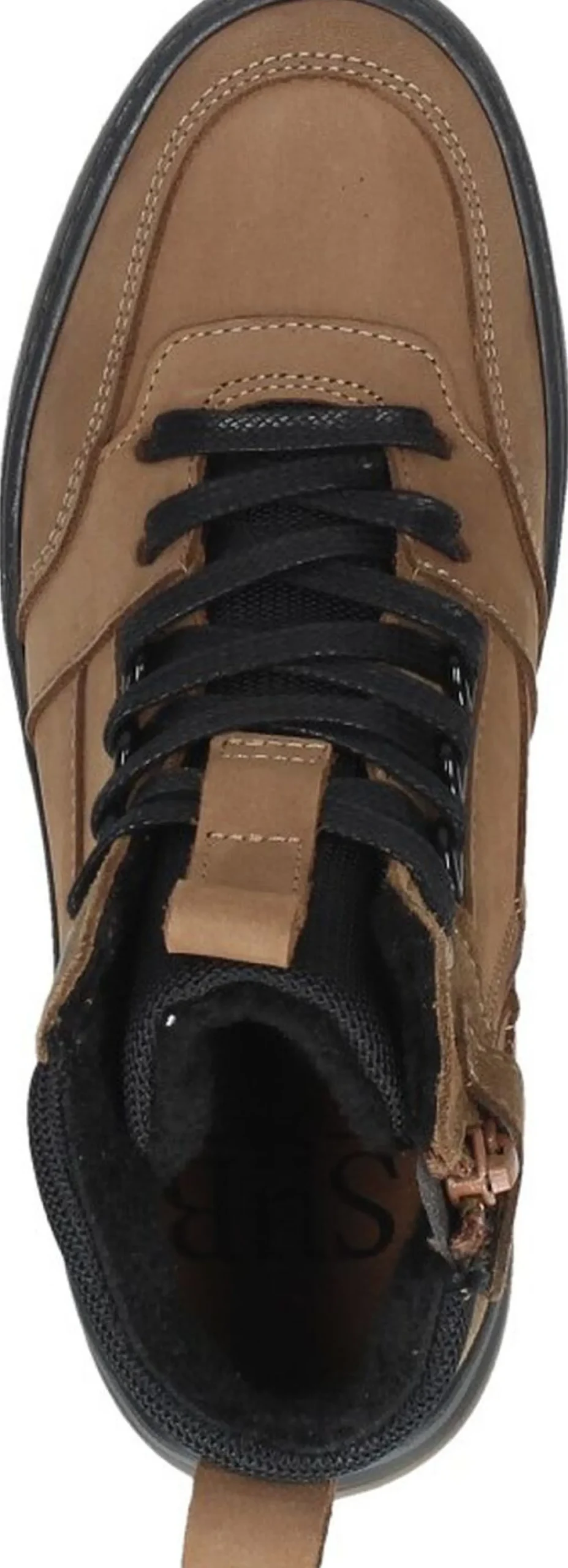 Sub55 Veterschoenen Hoog Cognac Hot